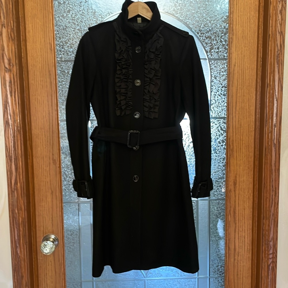 Burberry cashmere wool coat SZ 8